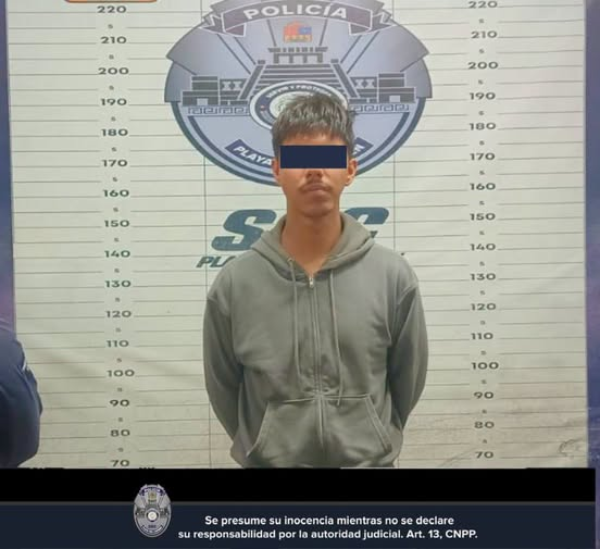 Detienen a joven en Playa del Carmen por desobediencia; lo relacionan con presuntos robos de motocicletas