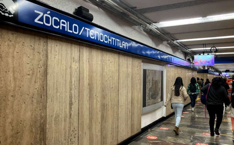 Metro CDMX cerró la estación Zócalo-Tenochtitlán hasta nuevo aviso; reportaron retrasos en la Línea