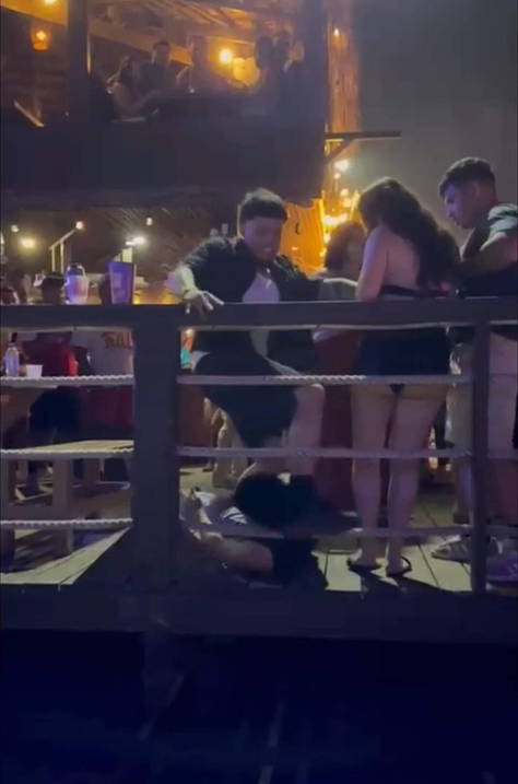 VIDEO I Autoridades buscan a joven que mató a golpes a una persona en el festival de música Baja beach fest.