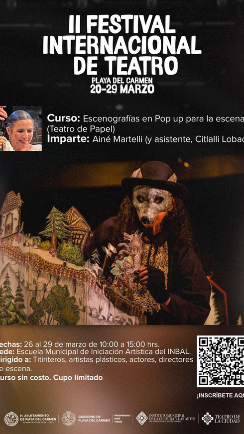 Gobierno de Estefanía Mercado convierte a Playa del Carmen en epicentro del teatro 