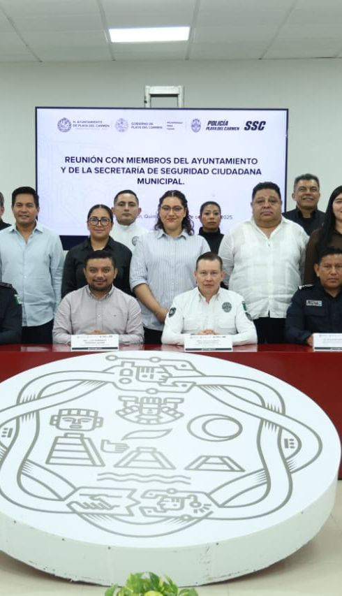 Estefanía Mercado impulsa estrategias clave para fortalecer la seguridad y la paz social en Playa del Carmen