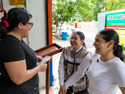 Estefanía Mercado acerca apoyos y capacitación a 1200 negocios de Playa del Carmen con las “Brigadas de Transformación” 