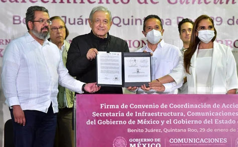 AMLO anuncia las obras que se realizarán en Quintana Roo