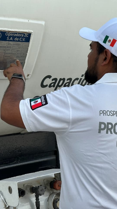 Gobierno de Estefanía Mercado fortalece la verificación preventiva en el transporte y manejo de gas LP