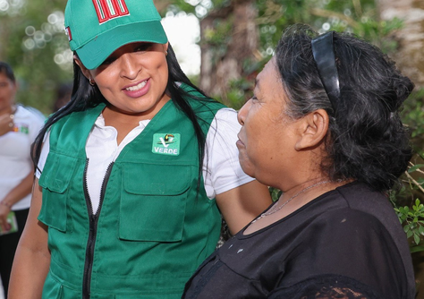 BLANCA MERARI GARANTIZARÁ BIENESTAR Y PROSPERIDAD A LAS MAMÁS DE PUERTO MORELOS