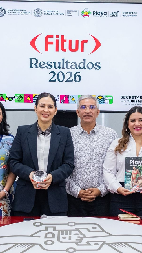 Playa del Carmen hace historia en FITUR y consolida un nuevo modelo de promoción turística internacional: Estefanía Mercado
