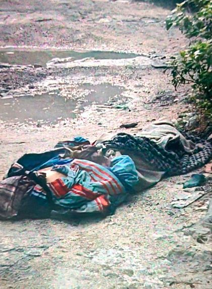 Hallan a hombre ensabanado en camino de terracería de Tulum