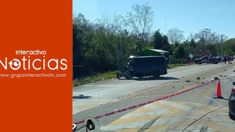 Accidente automovilístico deja un muerto y daños materiales cerca del poblado de José María Morelos