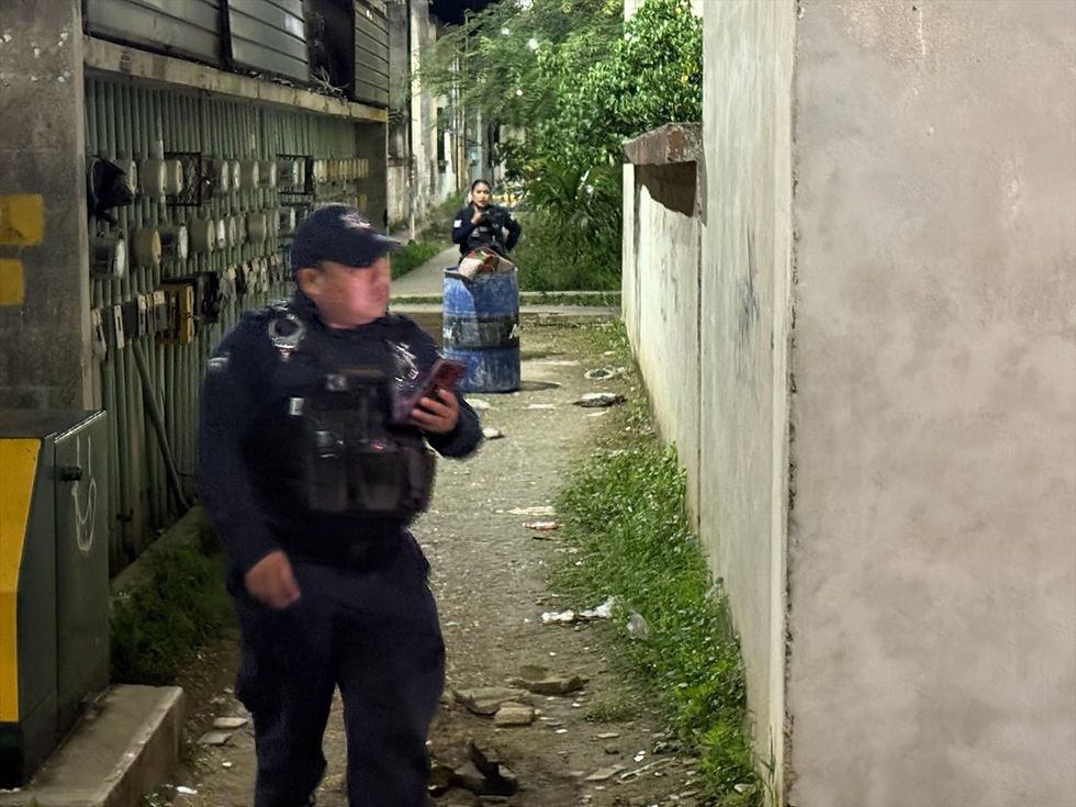 Hallan un tambo con cuerpos en Villas Otoch Paraíso; autoridades investigan