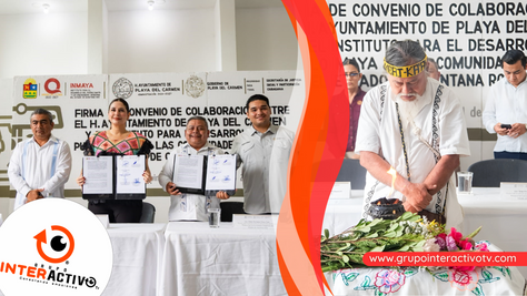 Estefanía Mercado abre nuevos espacios de participación y desarrollo para la comunidad indígena en Playa del Carmen