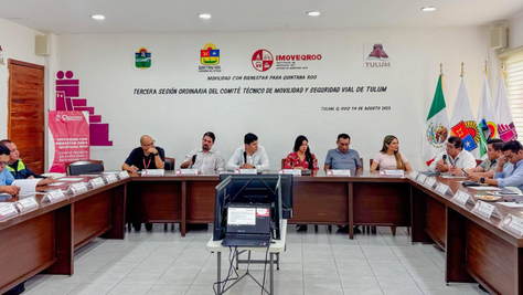 Detectan puntos críticos de movilidad en Tulum; integrarán acciones al Programa Estatal de Seguridad Vial