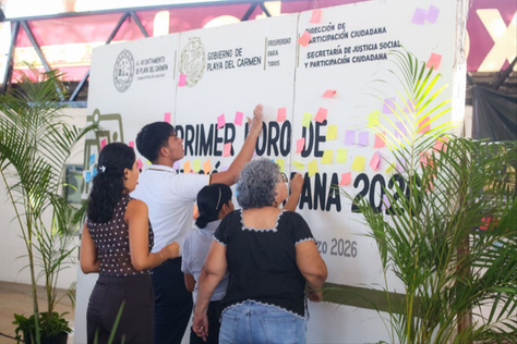 Realiza gobierno de Estefanía Mercado el Primer Foro de Participación Ciudadana 2026