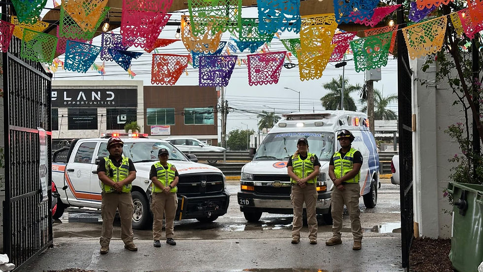 Gobierno de Estefanía Mercado refuerza operativo de seguridad en panteones por Día de Muertos