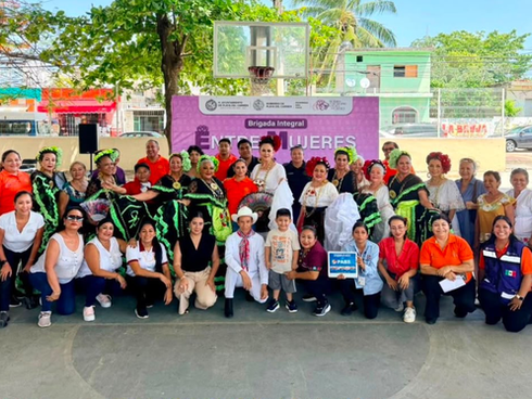 Gobierno de Estefanía Mercado impulsa acciones de apoyo integral para las mujeres de Playa del Carmen