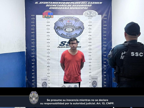 Detienen a hombre por allanamiento de morada en el fraccionamiento Cataluña 1 tras reporte ciudadano