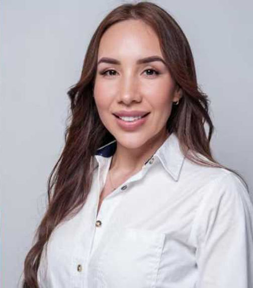 Xóchitl Tress Rodríguez, candidata del Movimiento Ciudadano (MC) a la presidencia municipal de Juan Rodríguez Clara,