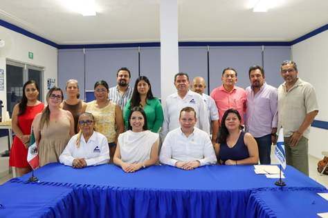 Gobierno de Playa del Carmen fortalece estrategias de seguridad durante encuentro con representantes de la Canaco