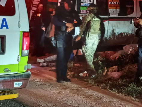 Asesinan a combista en la colonia Tres Reyes; investigan posible intento de asalto