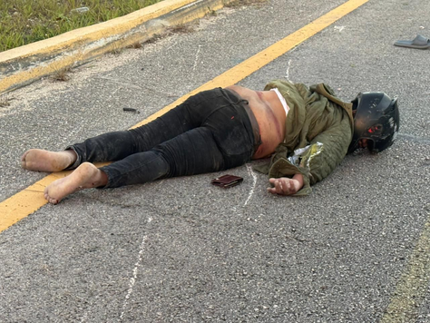 Fatal derrape cobra la vida de motociclista en la carretera 307