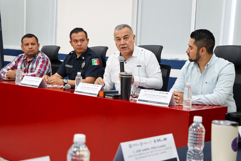 Gobierno de Playa del Carmen y la FGE trabajan en la construcción de entornos seguros para las y los estudiantes