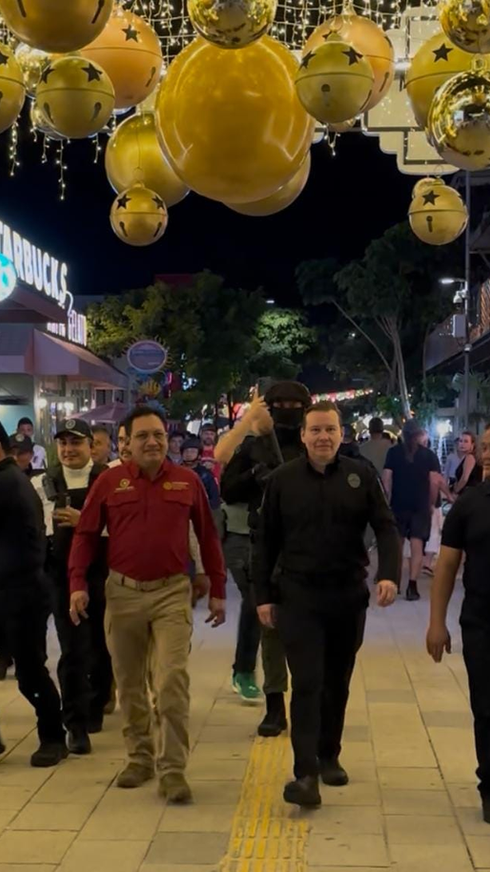 Gobierno de Estefanía Mercado garantiza una Navidad en paz con vigilancia y protección permanente