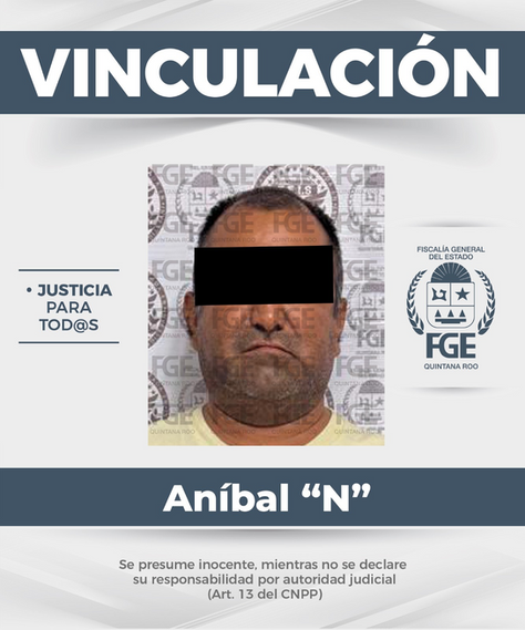 Por extorsión, obtiene FGE Quintana Roo prisión preventiva para un sujeto en Benito Juárez