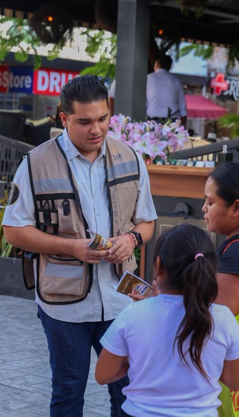 Eduardo Asencio encabeza acciones firmes para erradicar el trabajo infantil en Playa del Carmen
