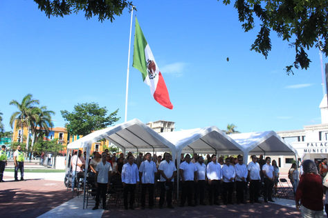 Playa del Carmen honra el legado de Benito Juárez en su 152 aniversario luctuoso