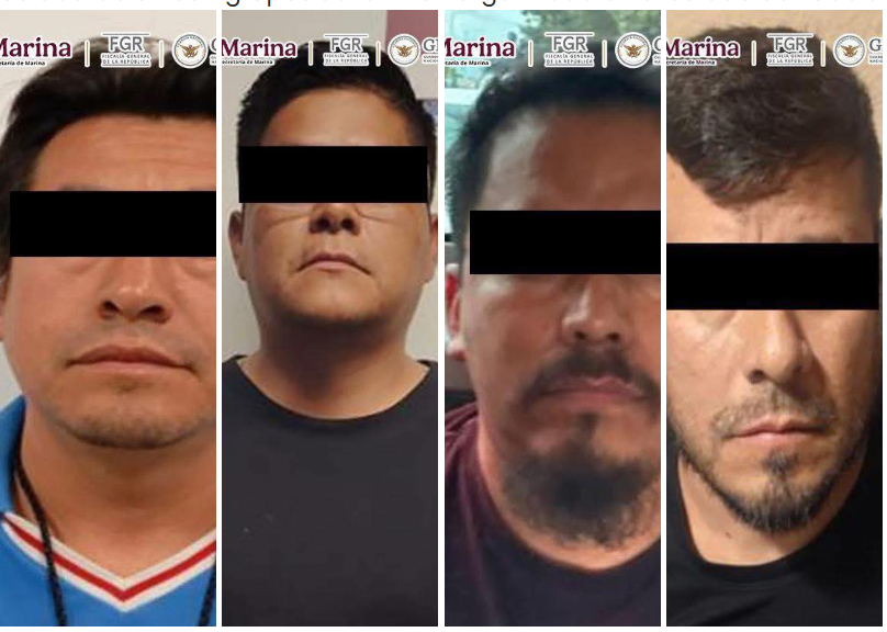 Detienen en Puebla a cuatro expolicías vinculados con el crimen organizado