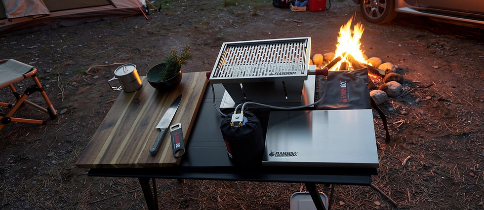Miniaturbild: Flammbo portabler Gaskartuschen Grill