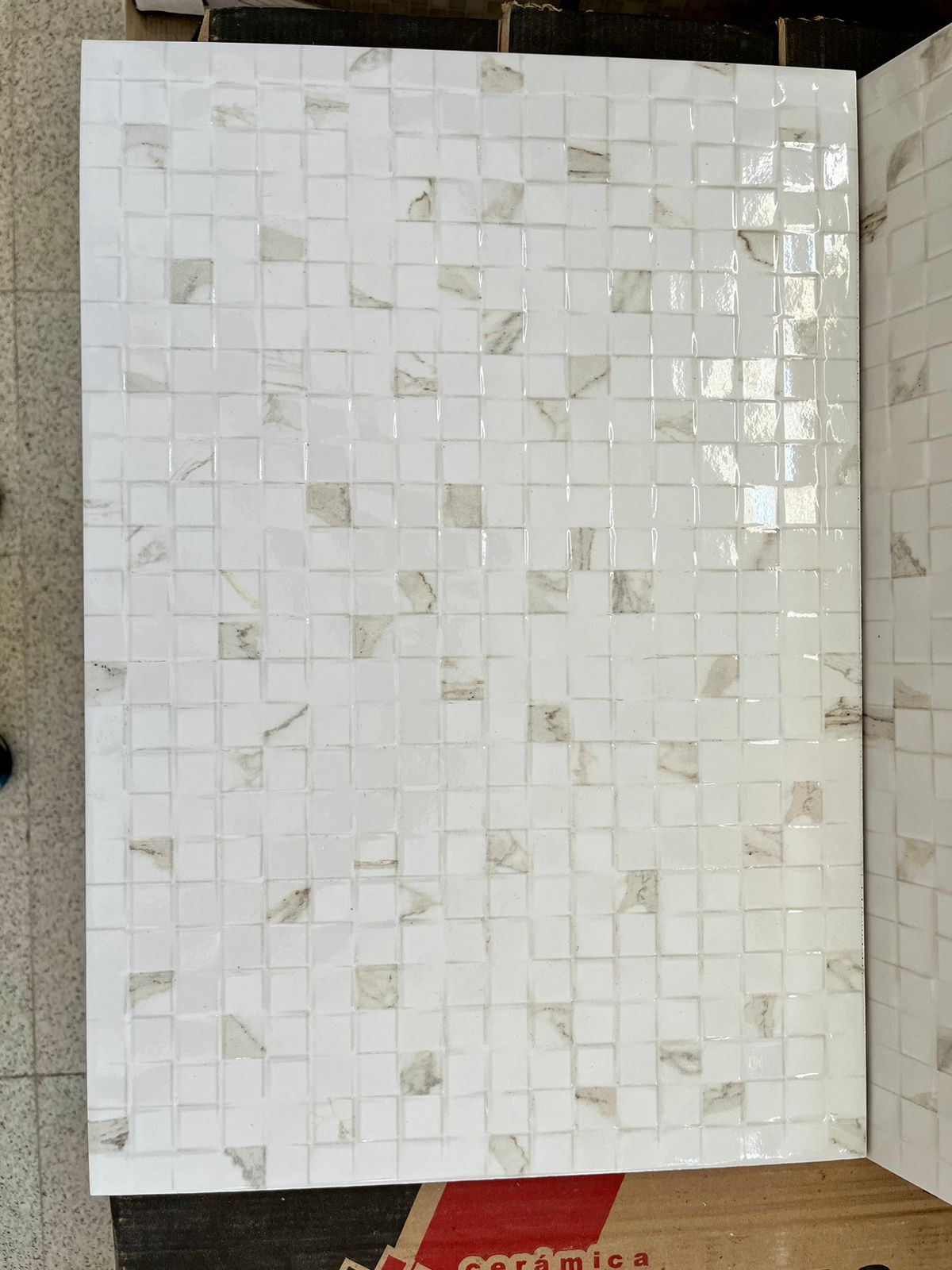 Ibiza Blanco - 32x47 - Cañuelas - Brillante