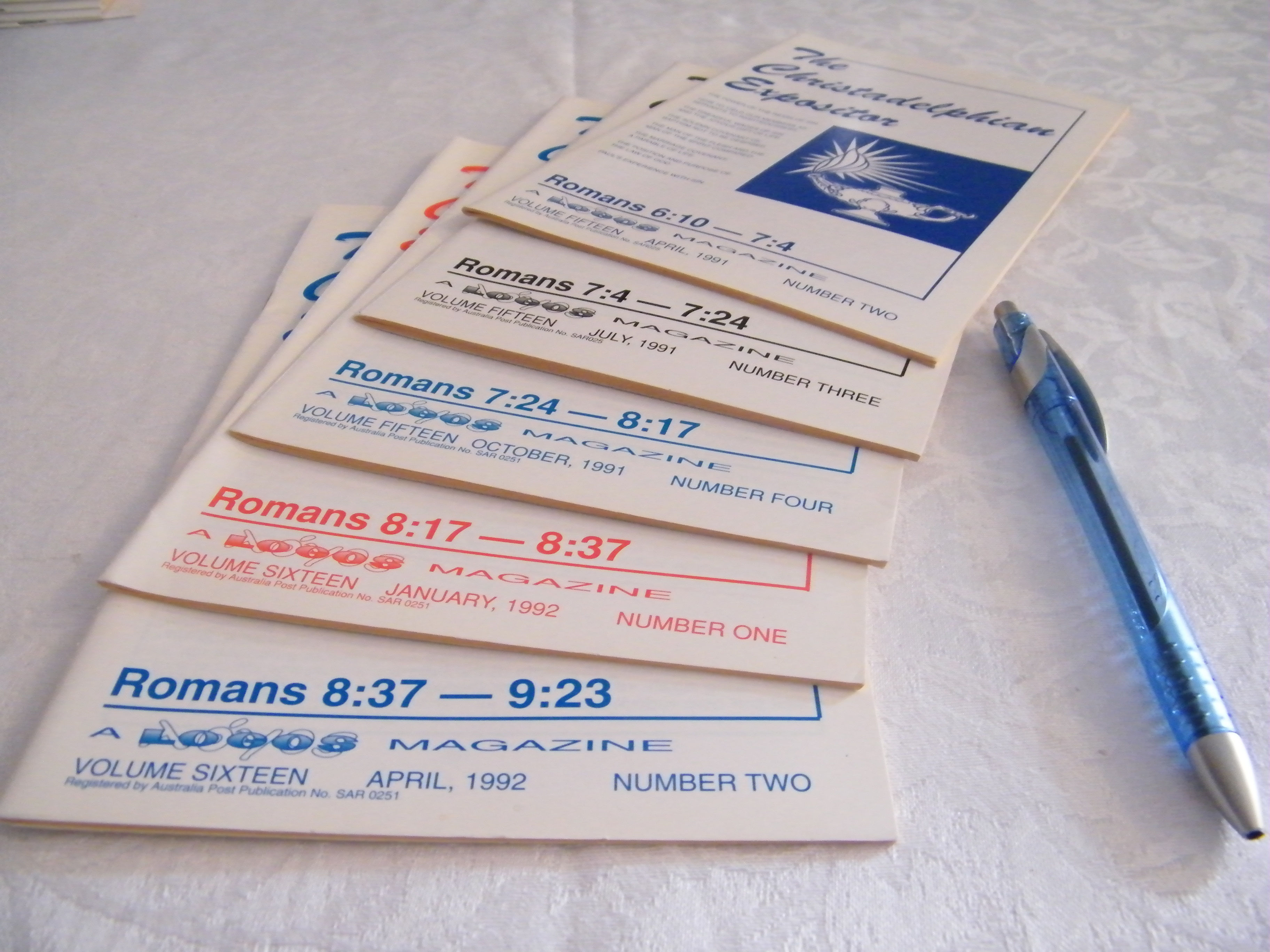 S/H The Christadelphian Expositor - Romans 6-9