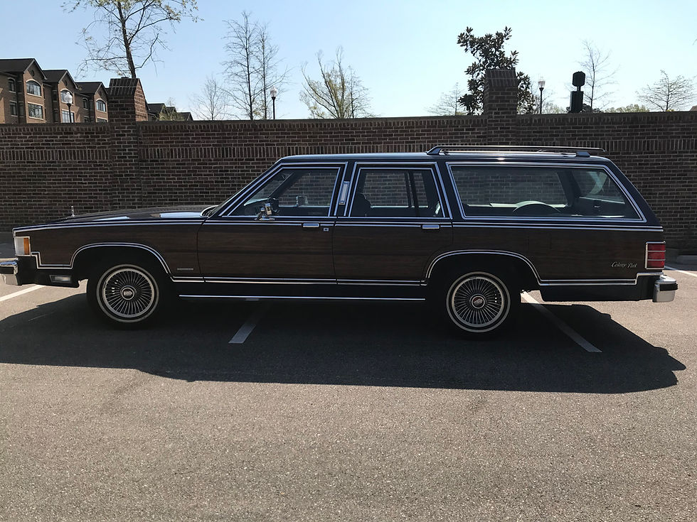 Thumbnail: 1984 Mercury Grand Marquis LS Colonial Park Wagon