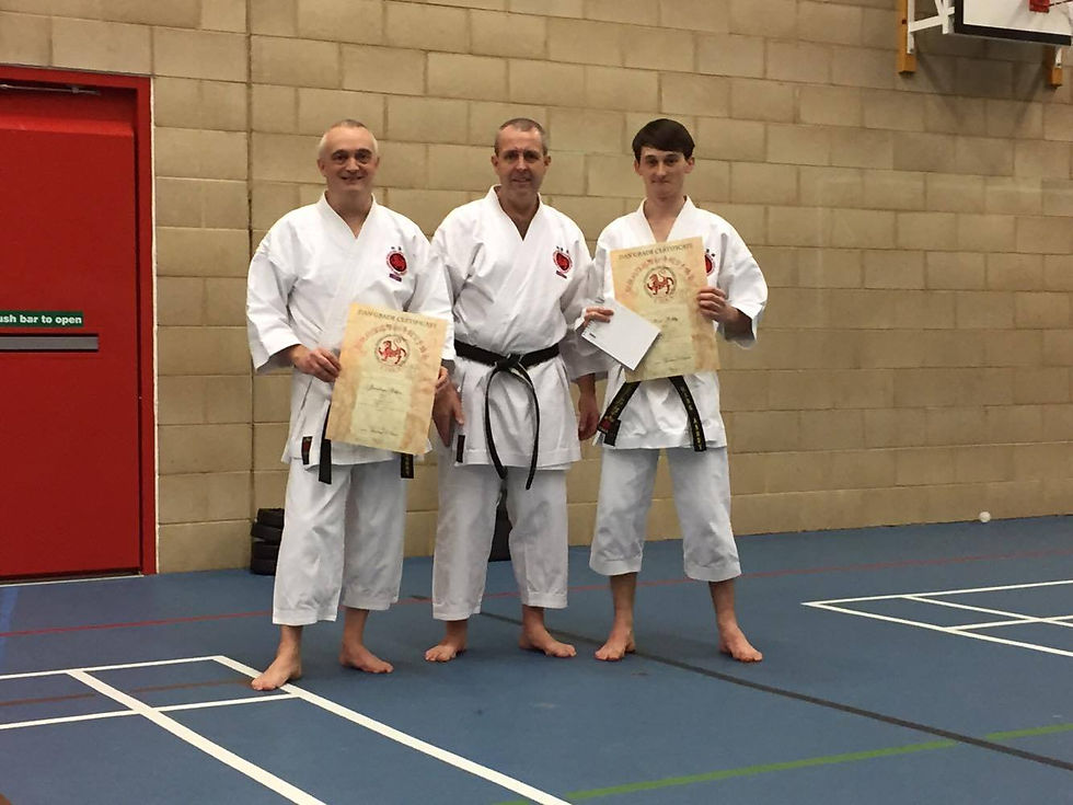 Mr Ashby Sr and Jr- 2nd Dan