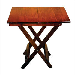 Mesa-Dobravel de madeira