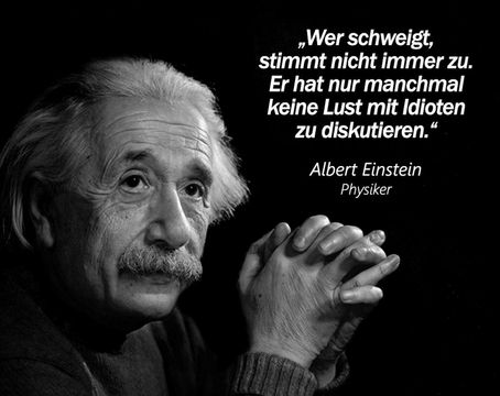 "SCHWEIGEN" oder diskutieren?