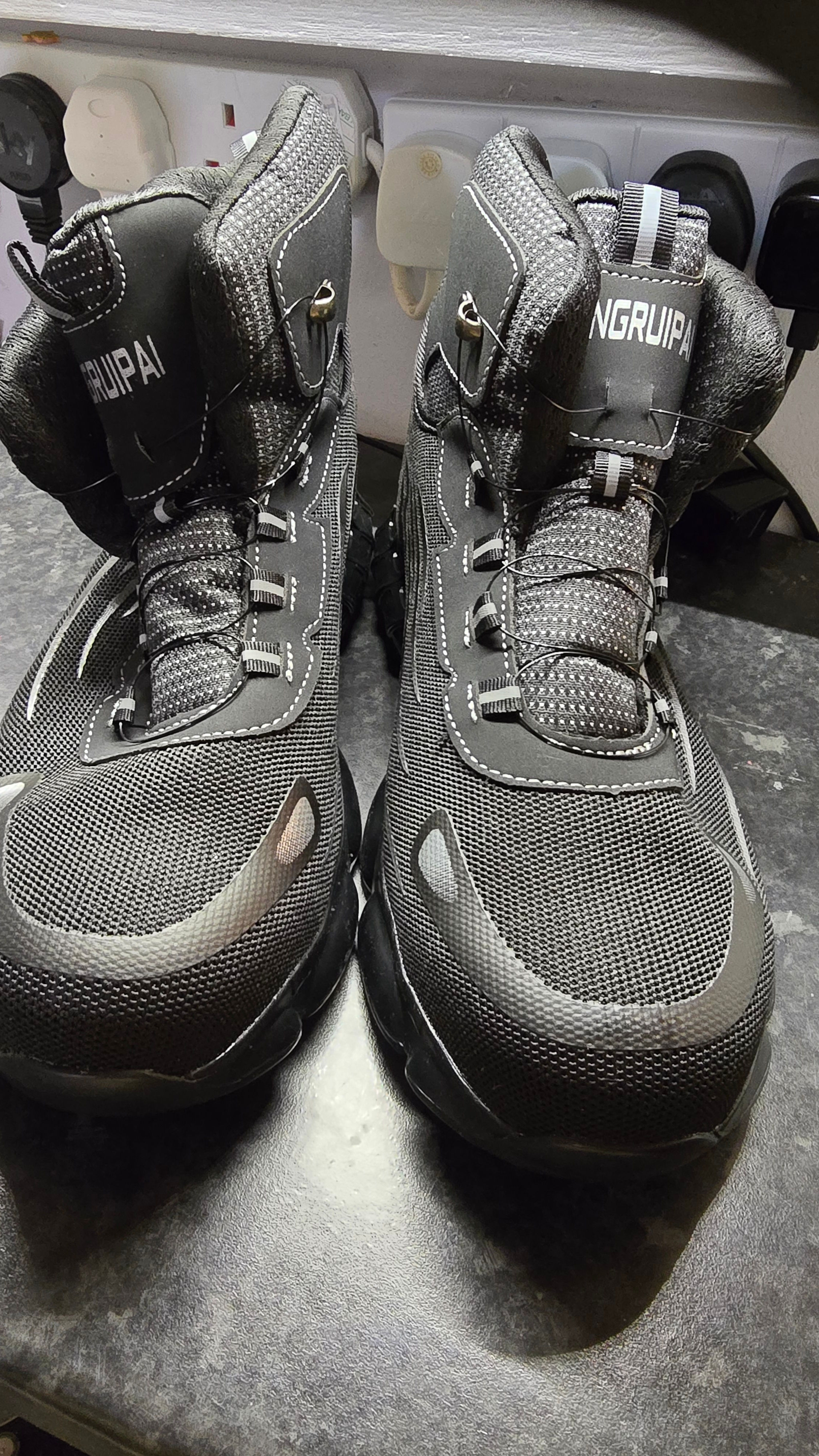 Steel toe cap work boots size 10