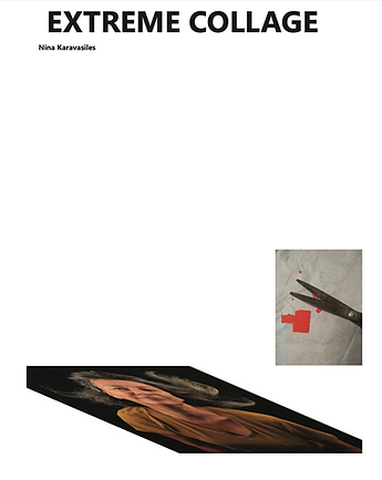 Extreme Collage book cover Nina Karavasiles