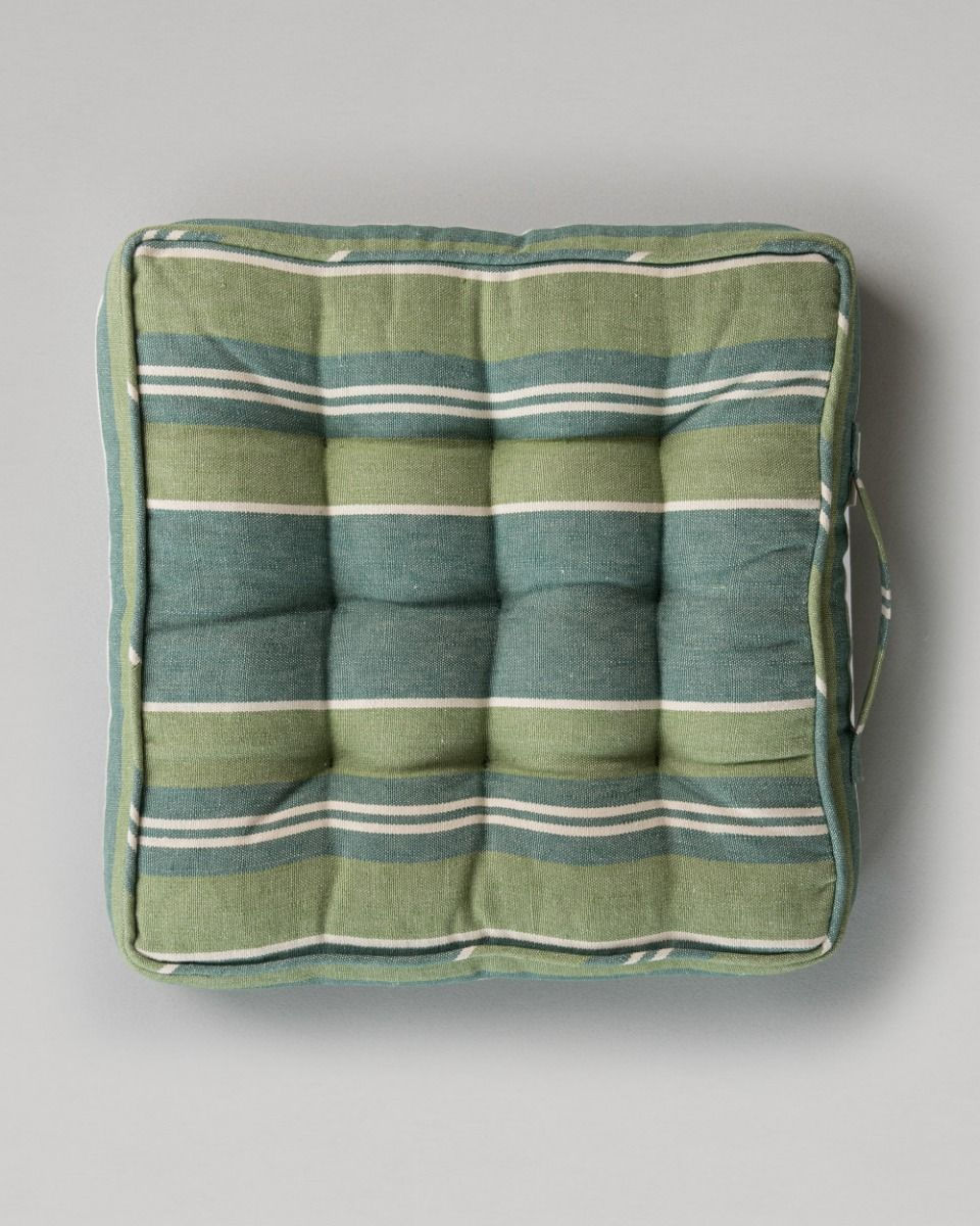 SZEPVIZ STRIPE Linen Chair Cushion