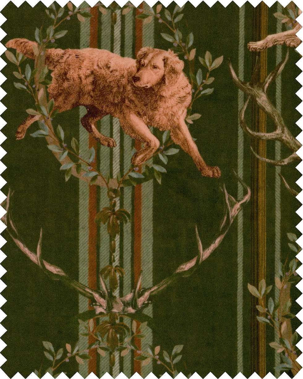 MOUNTAIN DOGS Cypress Green Velvet