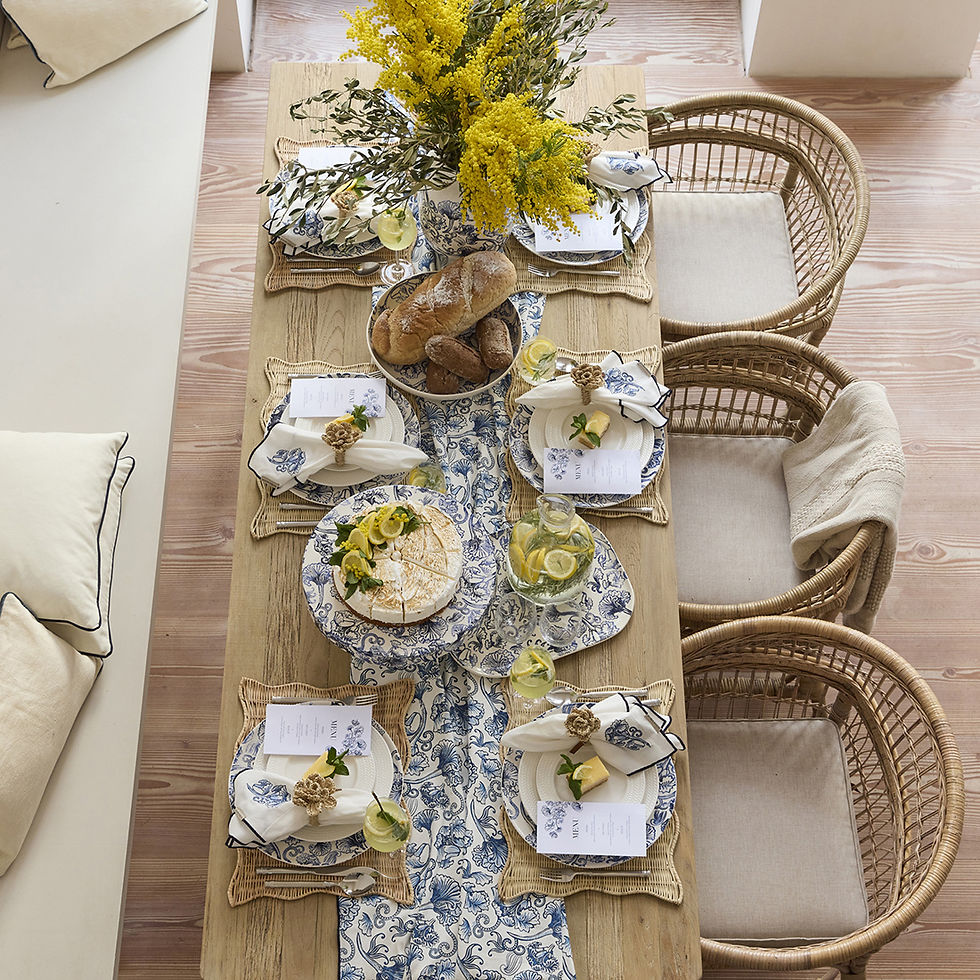 Thumbnail: Rustic Rattan Placemat