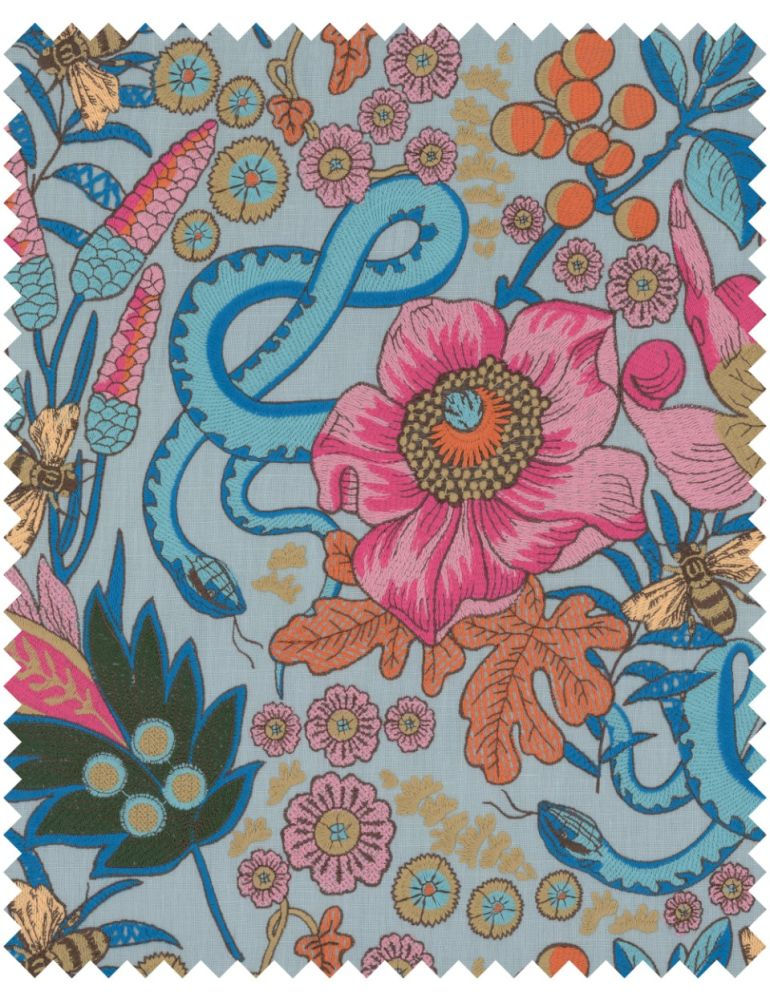 GIARDINO SEGRETO Embroidered Fabric