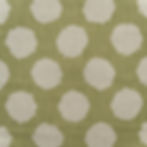 Beehive Leaf Geometric cotton print in leaf green