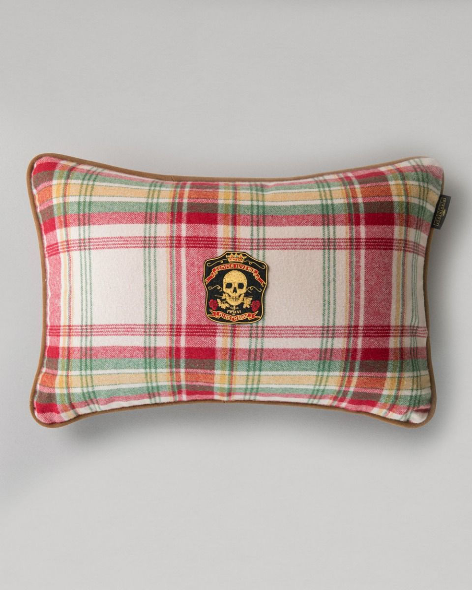 SULLIVAN PLAID Wool Cushion - Rectangular
