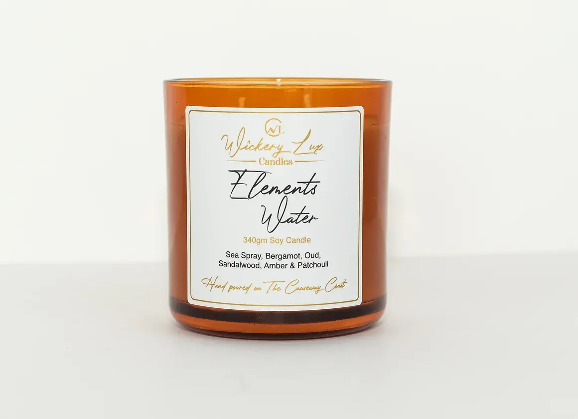 Wickery Lux Large Candle Elements Water