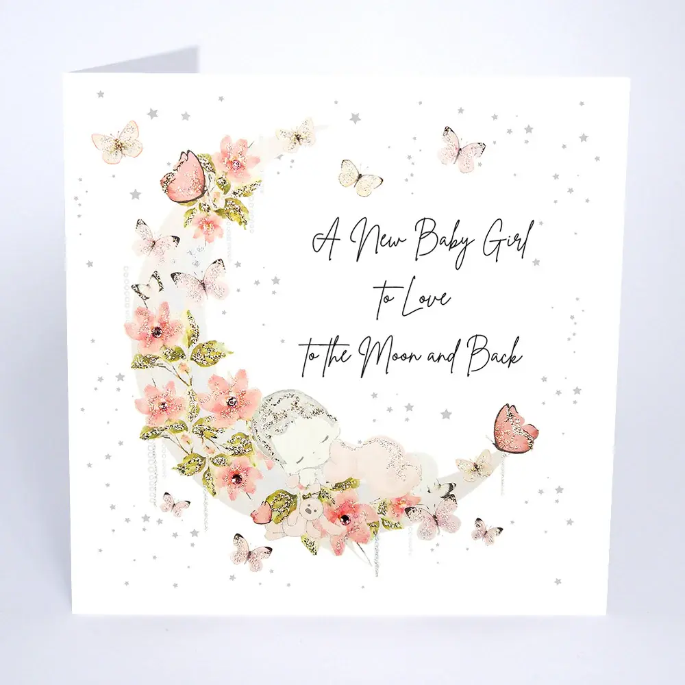 New Baby Girl CARD