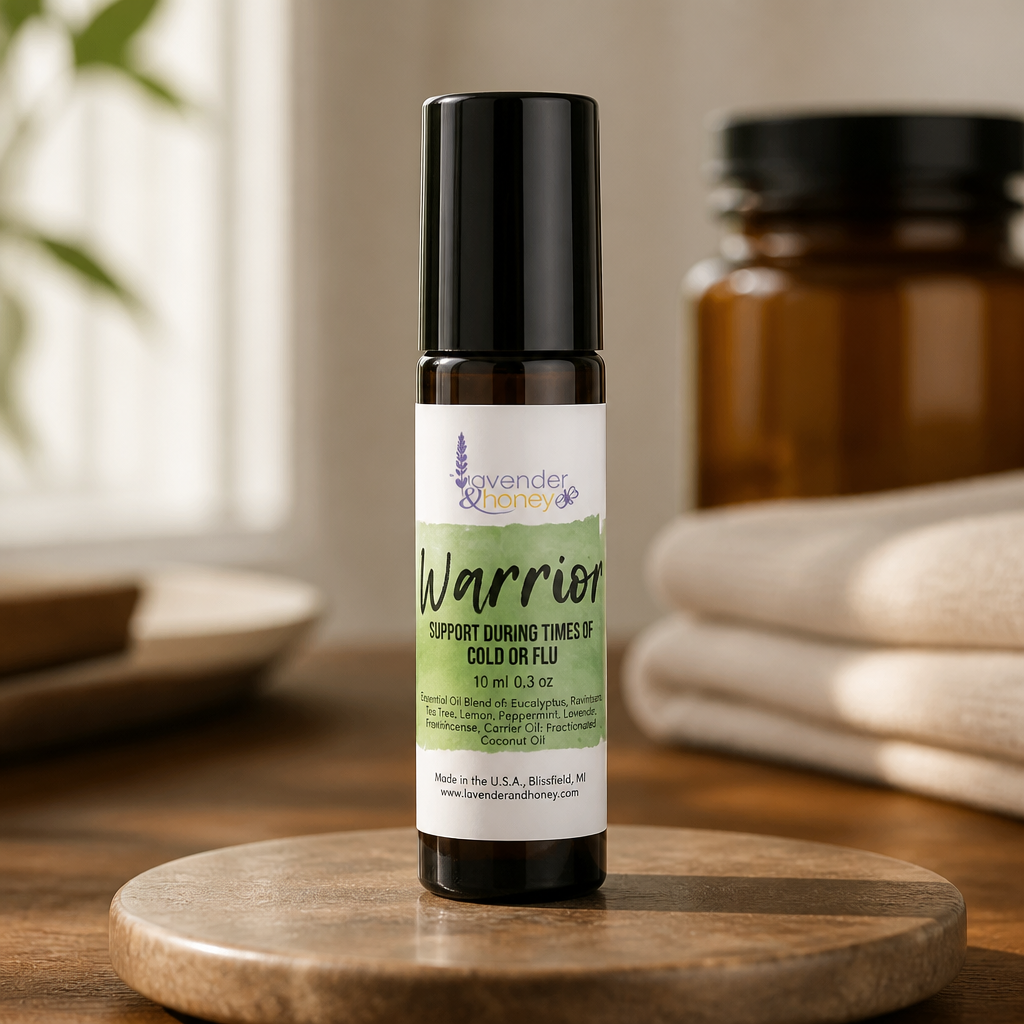 Warrior Essential Oil Roll-On (Cold&Flu)