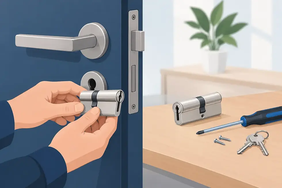 How to Change Door Cylinder Locks the Right Way