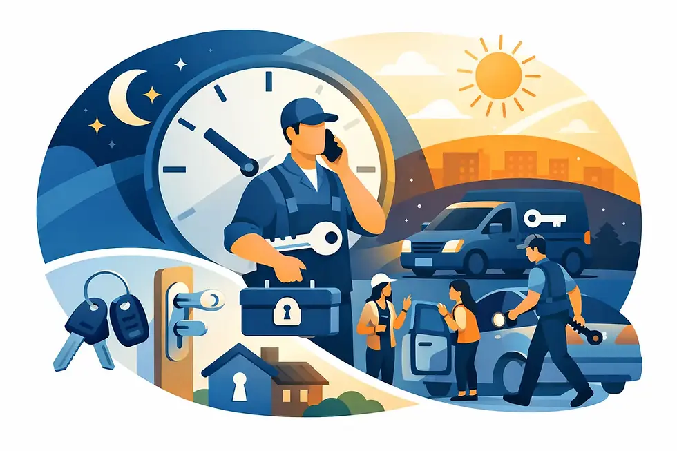 Are Locksmiths 24/7? What to Expect