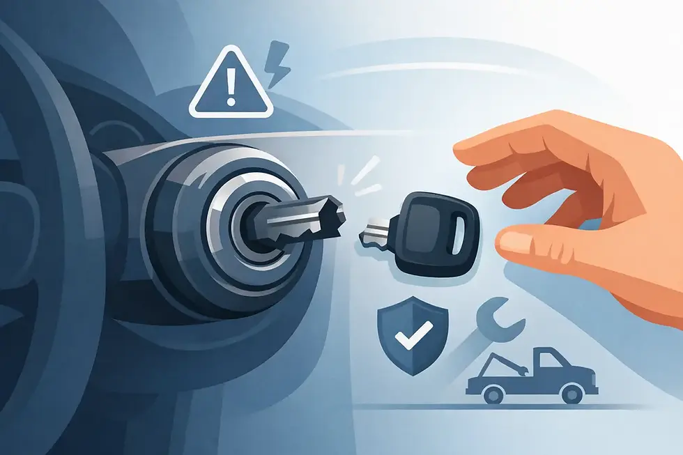 Key Snapped in Ignition? Safe Steps to Take